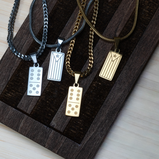 DOMINO & BANDERA NECKLACE