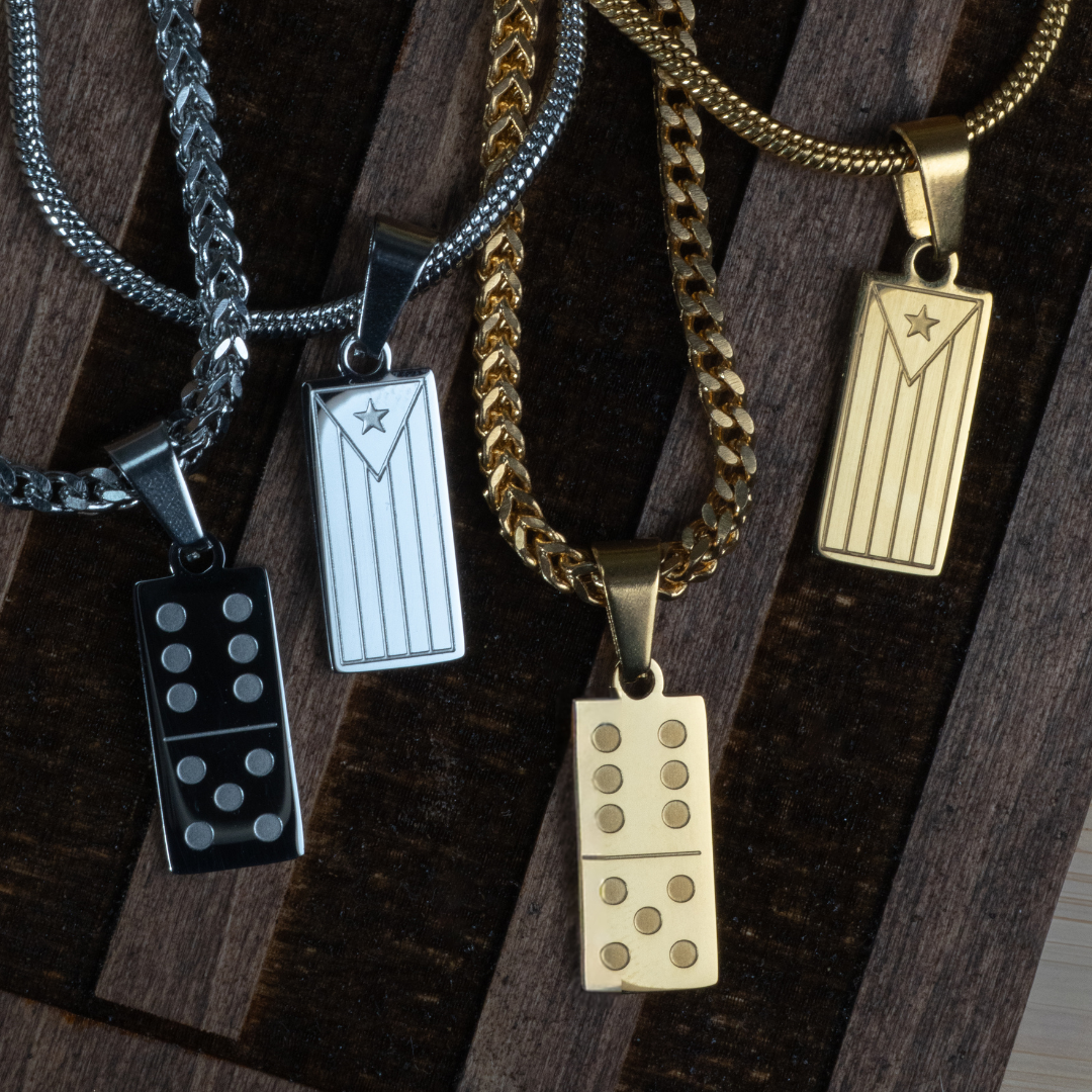 DOMINO & BANDERA NECKLACE