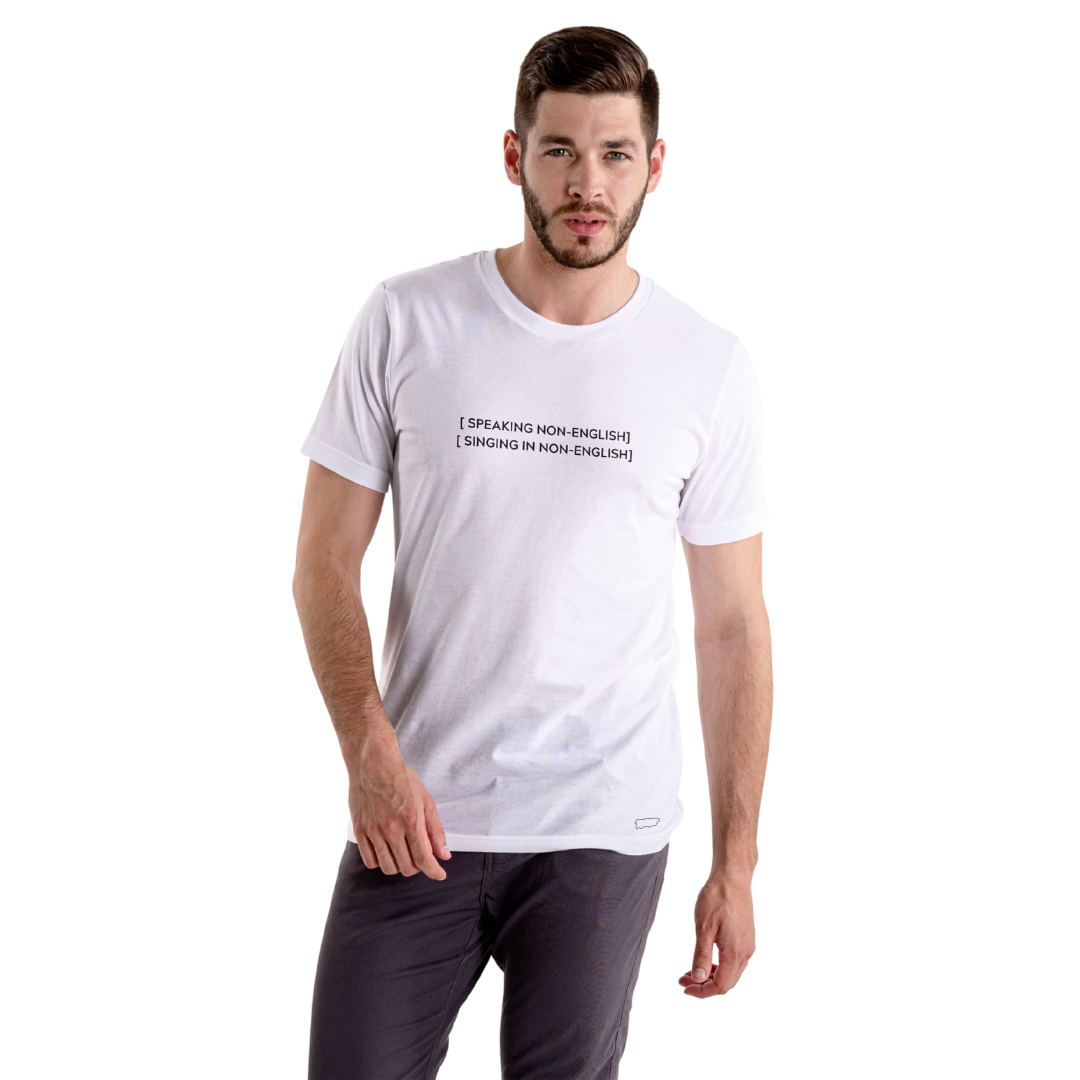 Camisa "[SPEAKING NON ENGLISH] - [SINGING IN NON ENGLISH]"