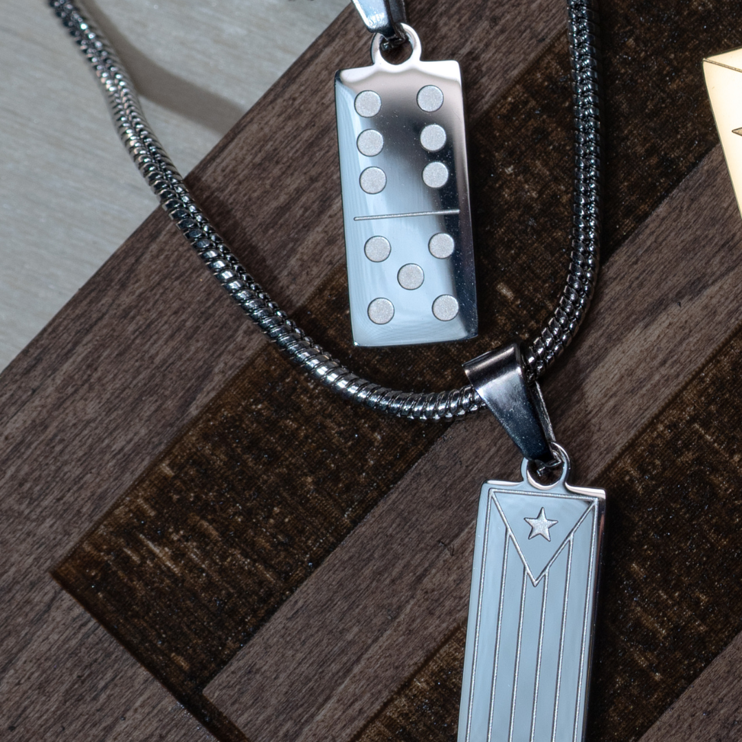 DOMINO & BANDERA NECKLACE