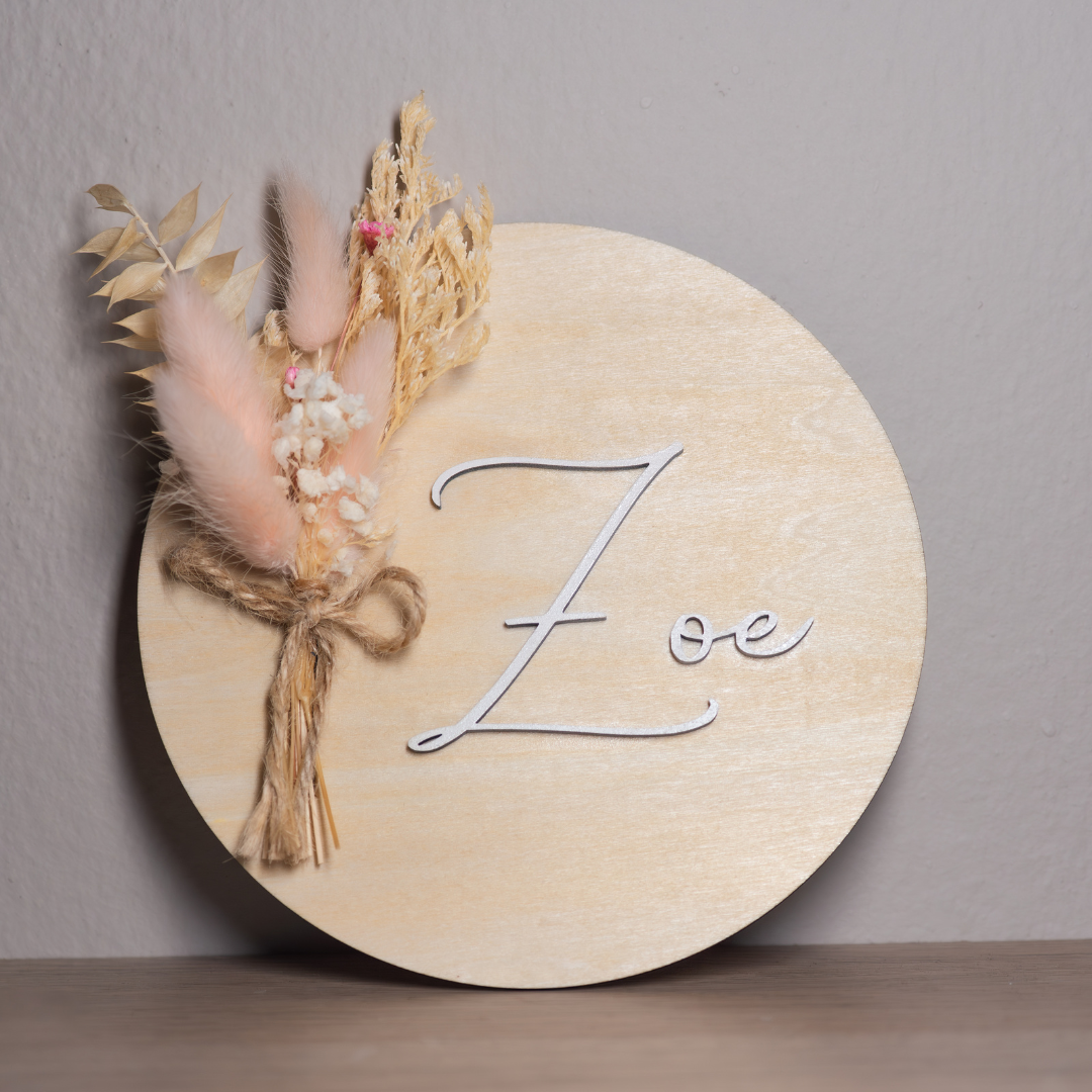 LUXURY BABY NAME SIGN