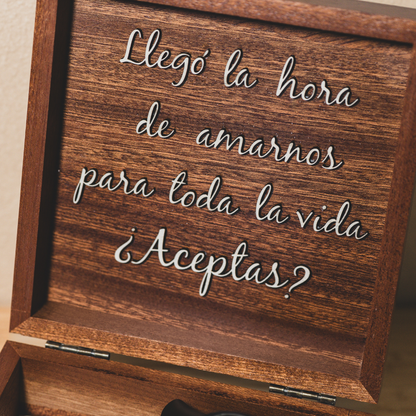 AMOR BONITO BOX – Caja para reloj y grabado personalizado
