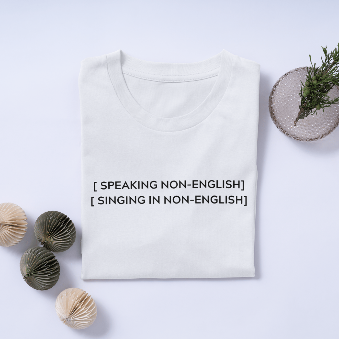 Camisa "[SPEAKING NON ENGLISH] - [SINGING IN NON ENGLISH]"