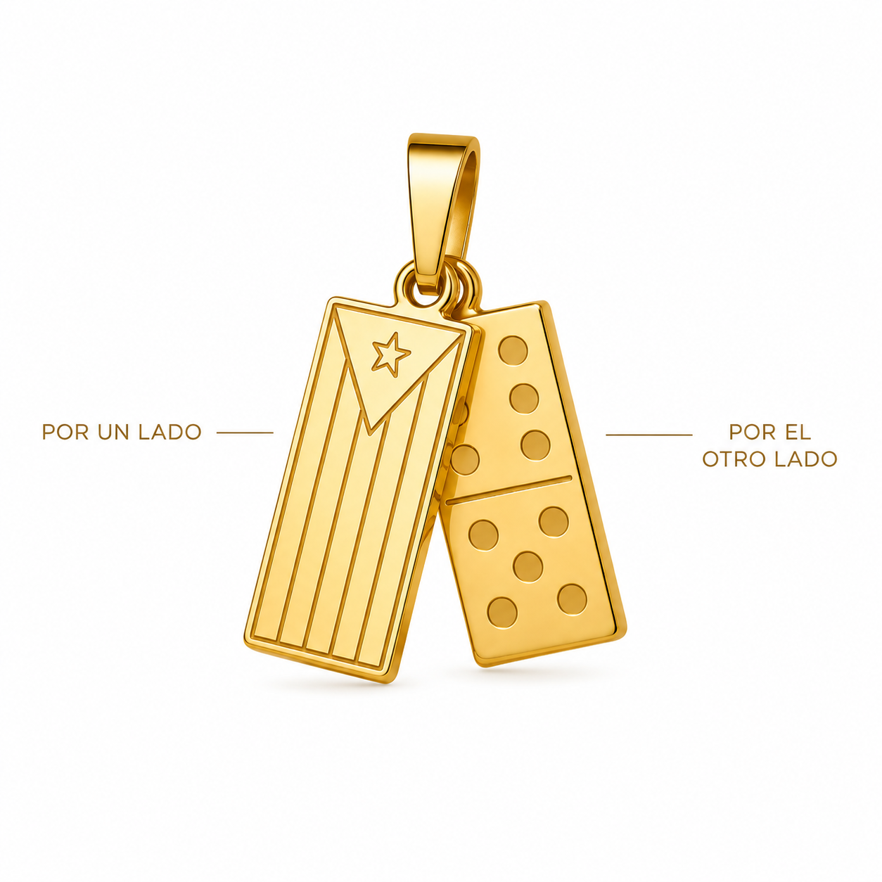 DOMINO & BANDERA NECKLACE