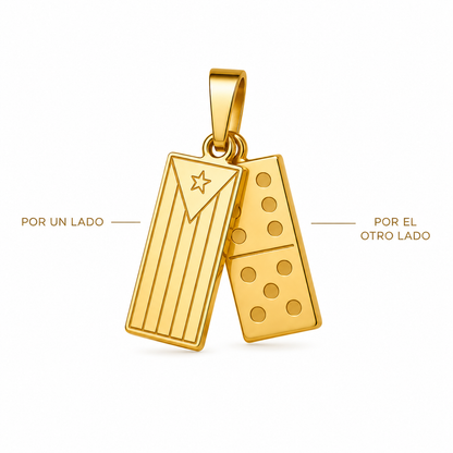 DOMINO & BANDERA NECKLACE